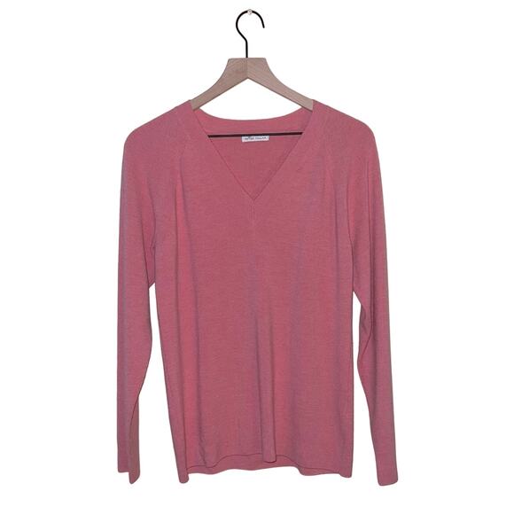 PETER MILLAR mens pink preppy v neck sweater M - Picture 1 of 6